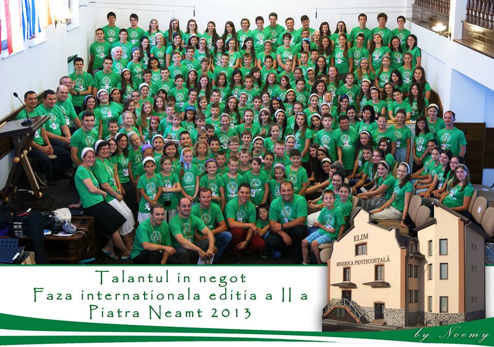 Faza Internaţională Talantul în Negoţ 2013 – Elim Piatra Neamţ