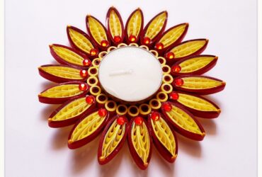 Lumanari quilling - lucru manual