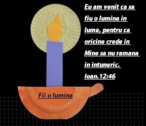 Isus,Lumina lumii- lucru manual