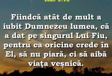 Ioan 3: 16 -povestire