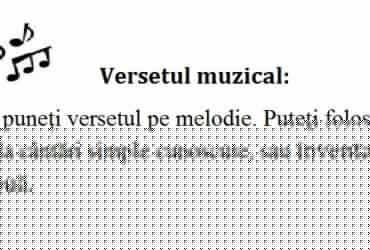 Joc de repetare a versetului - 12