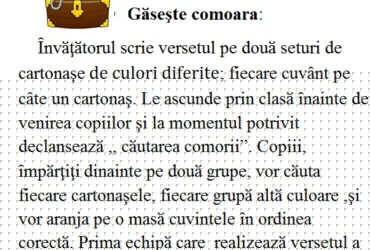 Joc de repetare a versetului -16