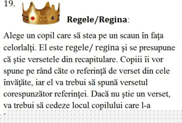 Joc de repetare a versetului - 19