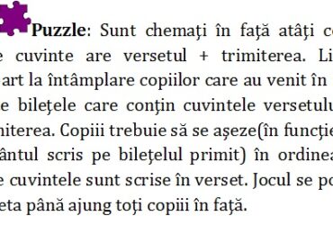 Joc de repetare a versetului - 7