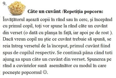 Joc de repetare a versetului - 9