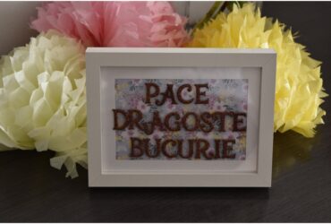 Rama mesaj - lucru manual