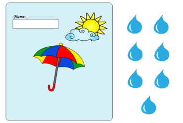 Prezenta toamnei - picuri de ploaie