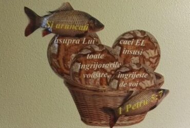 1 Petru 5:7- Planse verset - A4