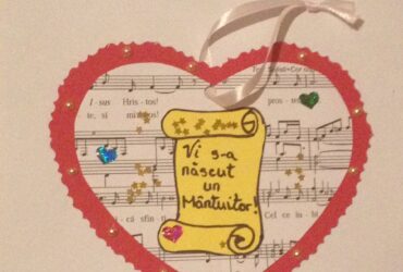 Inima - vestea nasterii Mantuitorului - lucru manual