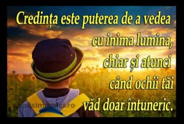 Poem -Credinta-