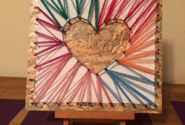 Tablou inima - lucru manual