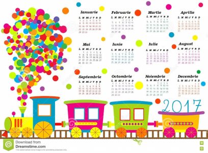 calendar-cartoon-train-kids-children-77480774