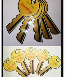 Cheile ascultarii breloc