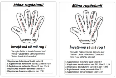 Mana rugaciunii- Doamne invata-ma sa ma rog