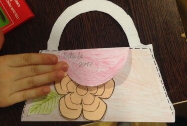 Poşeta felicitare - idee pt 8 Martie