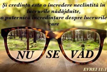 Evrei 11:1 - plansa A3