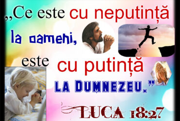 Leca 18:27- planşă verset A3