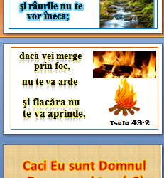 Isaia 43: 2 (verset pus pe melodie)