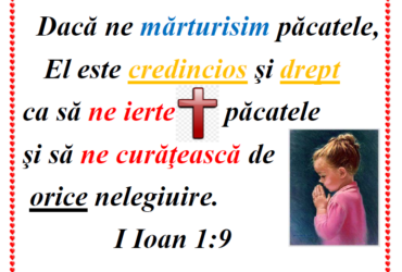 1 Ioan 1:9 - plansa verset A3