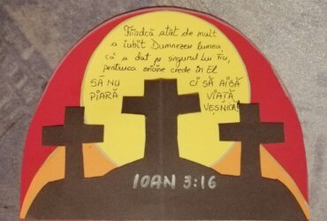 Ioan 3: 16 - verset+ lucru manual