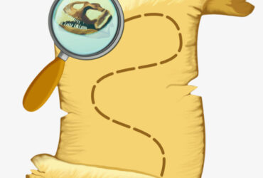 Joc cu traseu pentru tabără/în pădure 