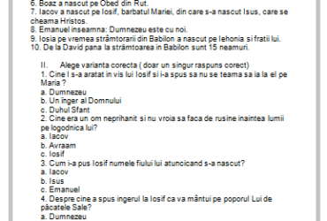 Teste Matei- Talantul în negoț