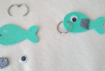 Peștișor breloc- lucru manual pt. lecții de evanghelizare