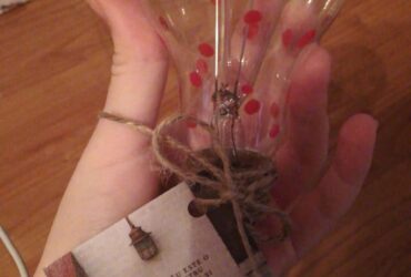 Cuvântul Tau e o candelă - idee ornament (pt adolescenți)