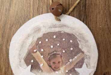 Glob poză- cu zăpadă