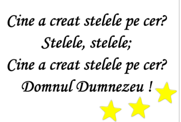 Cine a creat stelele pe cer