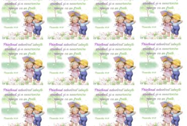 Versete vizualizate- cartonase mici cadou