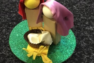 Familia sfântă - lucru manual scolarii mici