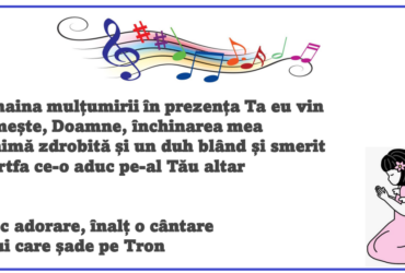 Cu haina mulțumirii