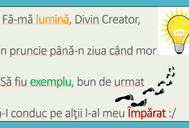 Fă-mă lumină divin Creator - cântare