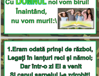 Noi suntem în oastea Domnului