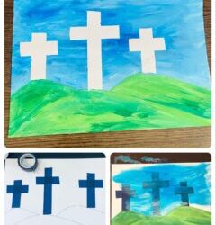 Trei cruci- pictură
