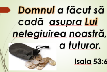 Isaia 53:6 – planșă verset