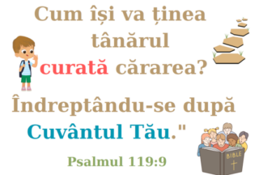 Psalmul 119:9 – planșă verset